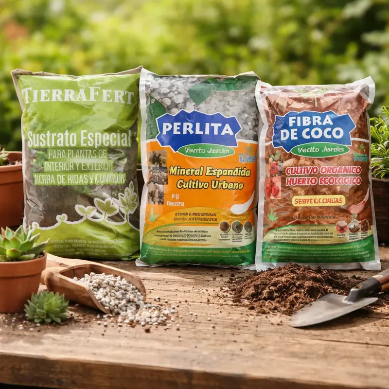 Sustratos y tierra de hoja