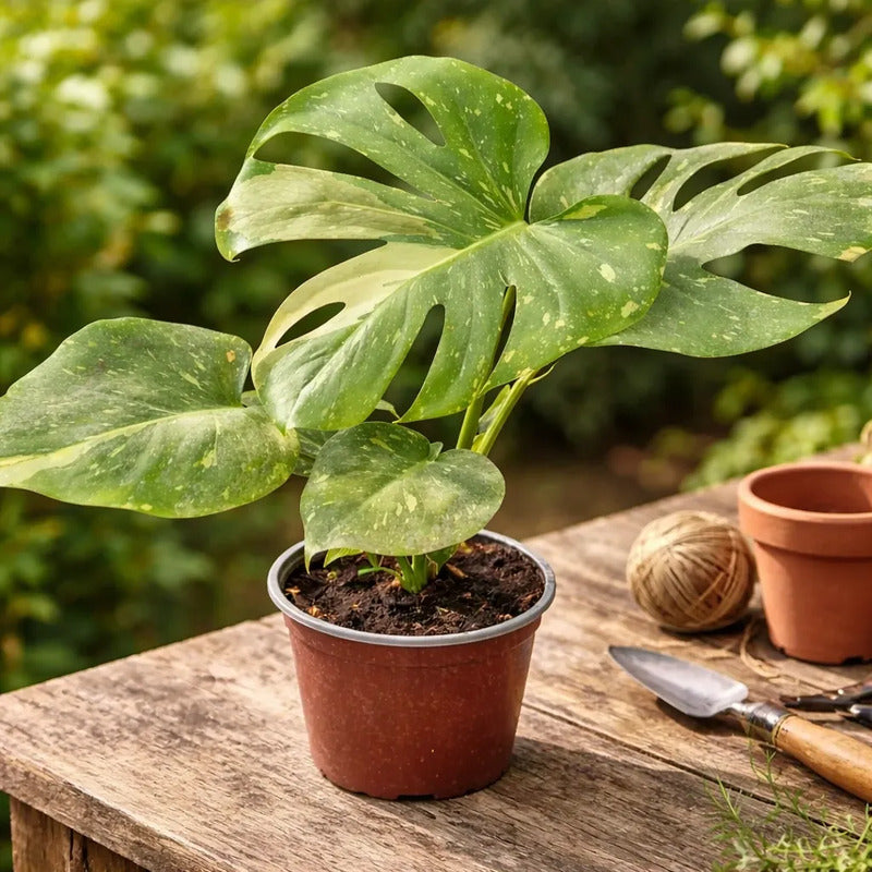 Monstera Thai Constelation  Planta Exotica Variegada