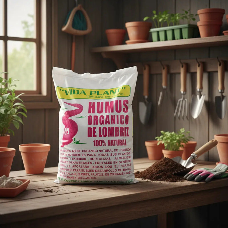 Humus De Lombriz Abono Orgánico