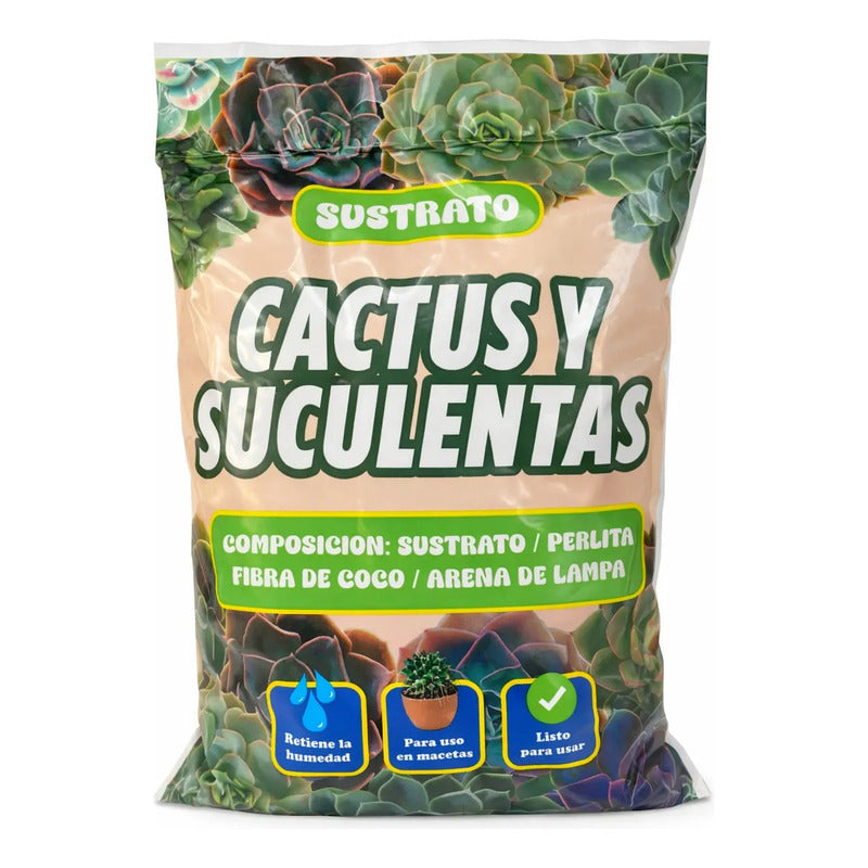 Sustrato Para Cactus Y Suculentas 3lts