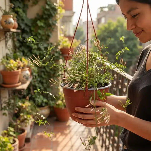 Jazmin Poleanta Colgange Planta Trepadoras Aromatica