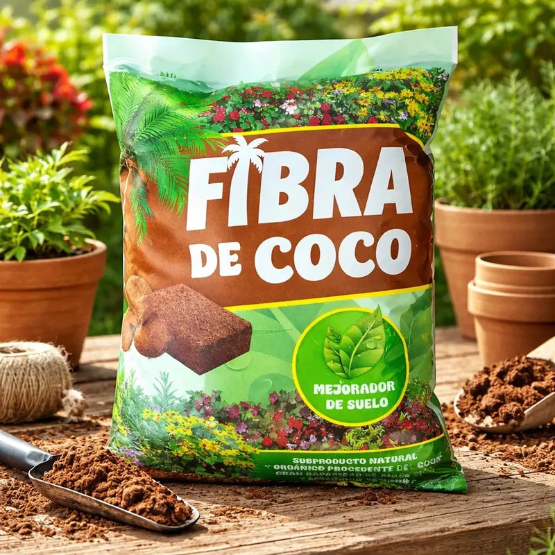 Sustrato Fibra De Coco Expandida 3lts