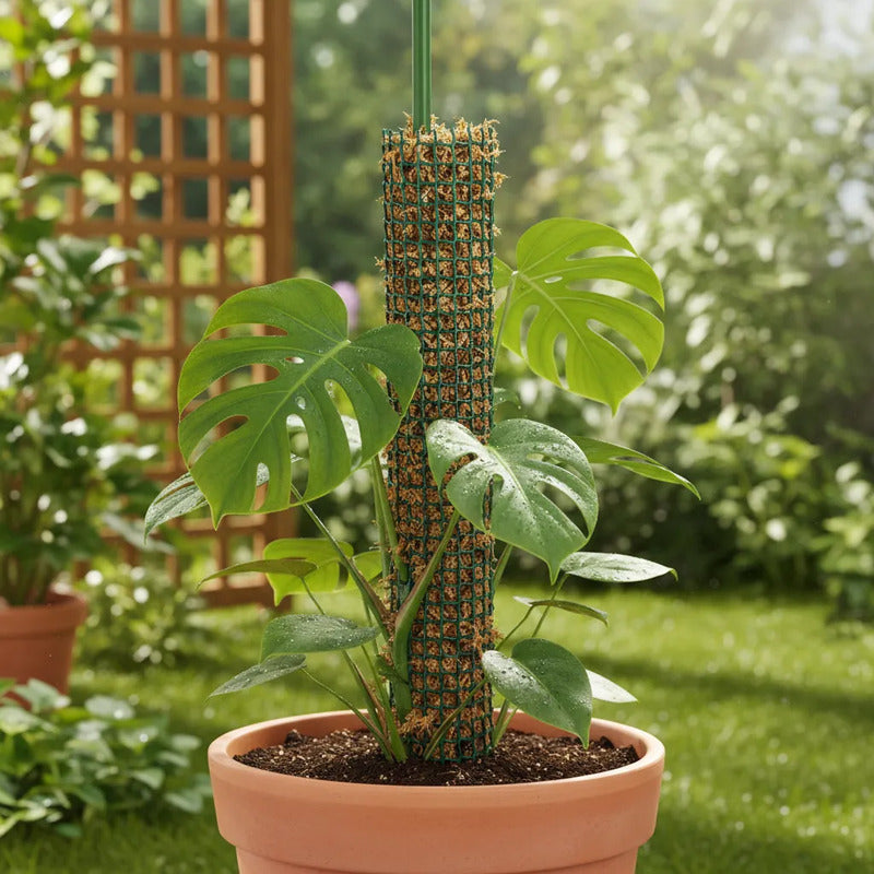 Tutor Musgo Sphagnum 50cm Con Estaca Para Plantas Trepadoras