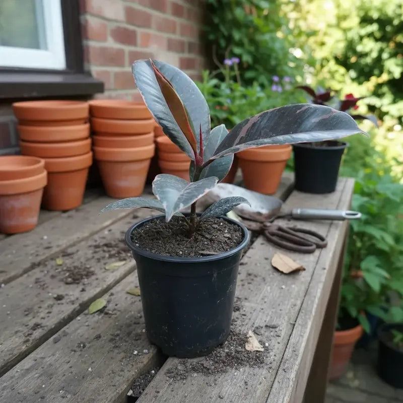 Ficus Gomero Ruby Planta Interior