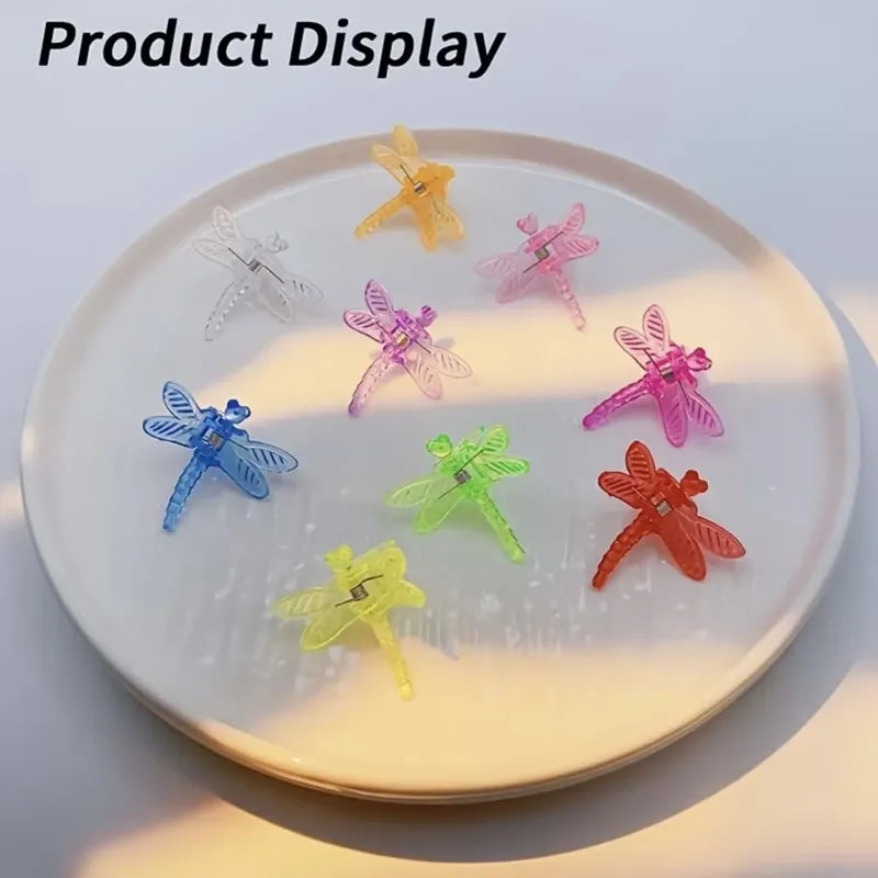 Pack 10 Clips Soporte Para Orquídeas Figuras Y Colores Azar