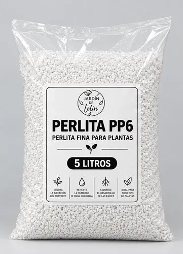 Perlita Pp6 5 Litros Mejorador De Sustrato