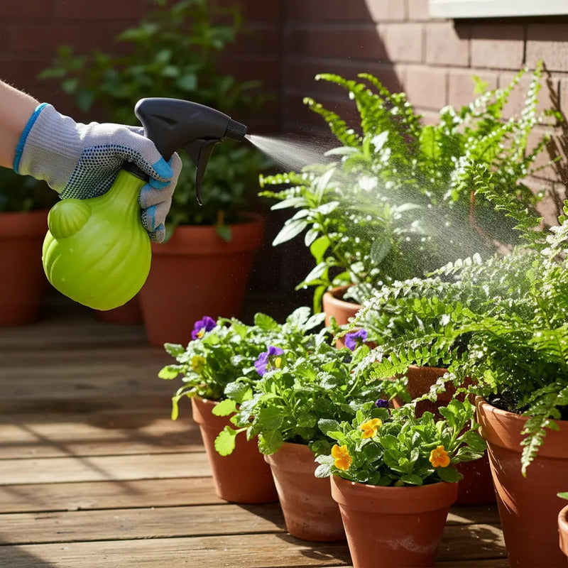 Rociador Pulverizador Plantas Interior Y Exterior Redondo