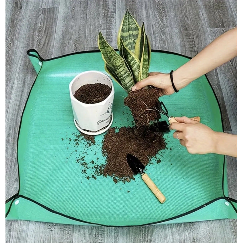 Alfombra Mat Para Plantas Multiuso Impermeable 50 M Verde