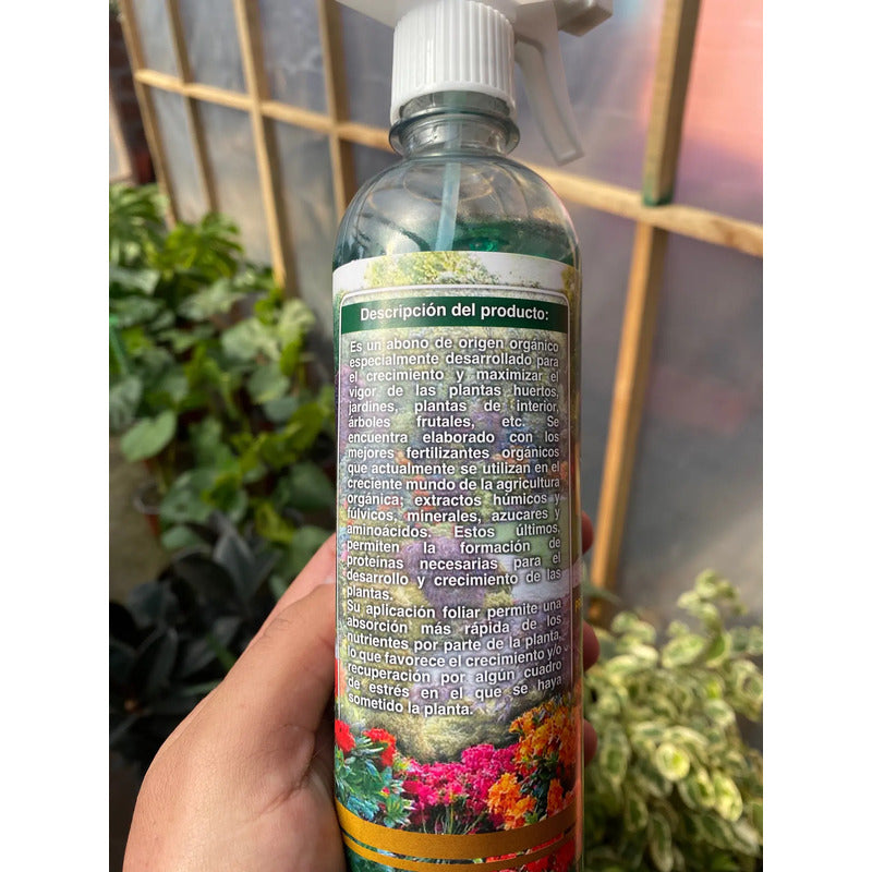 Fertilizante Foliar Plantas De Interior Y Exterior