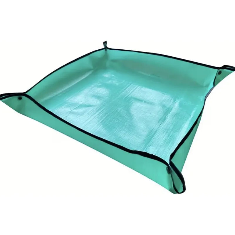 Alfombra Transplante Mat Para Plantas Multiuso Impermeable 50 CM Verde