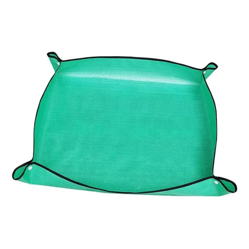 Alfombra Transplante Mat Para Plantas Multiuso Impermeable 66 Cm Verde