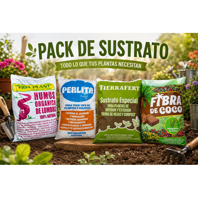 Pack Sustrato Especial 10 Litros