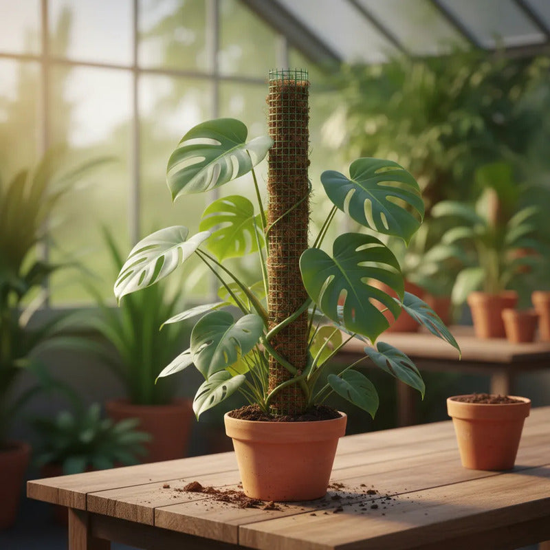 Tutor Ecologico Coco Chips Para Plantas Trepadoras 100cm