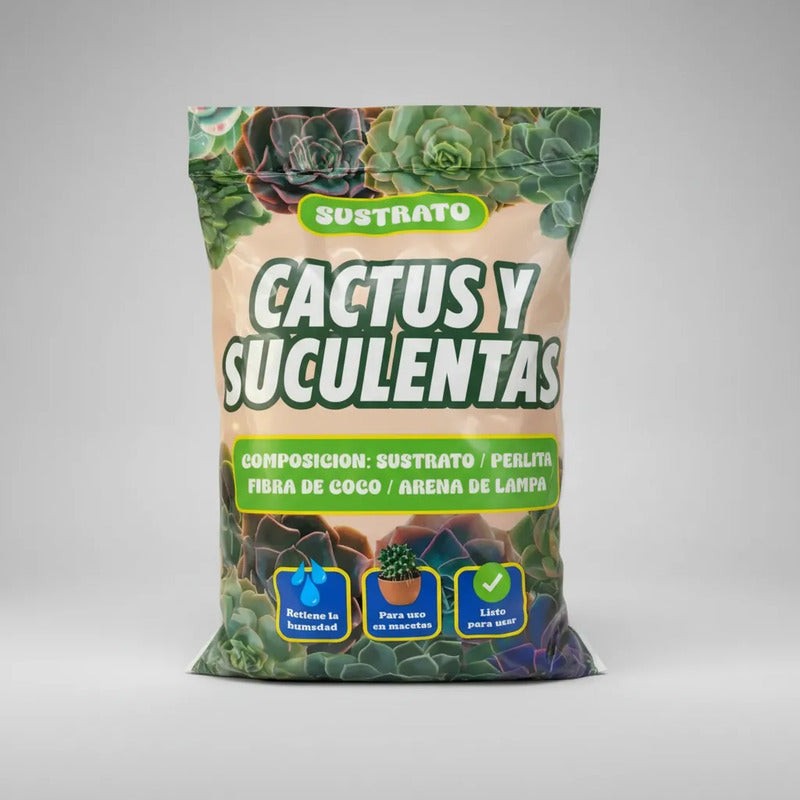 Sustrato Para Cactus Y Suculentas 3lts