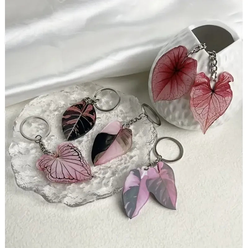 Set De 3 Llaveros De Plantas Plant Lovers Para Regalo