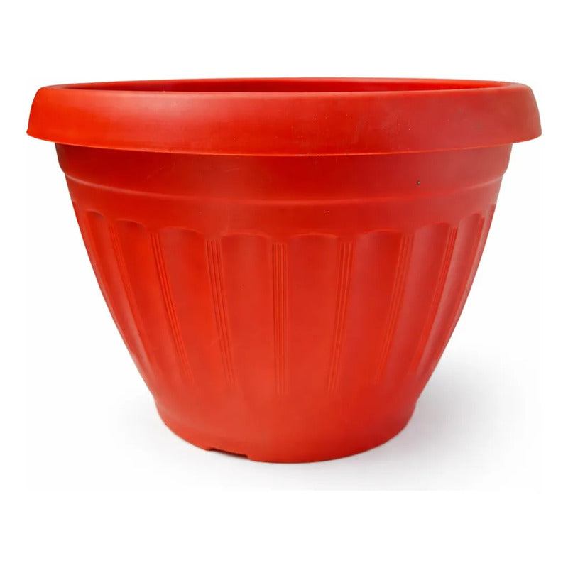 Macetero Plastico 23cm Terracota Im23