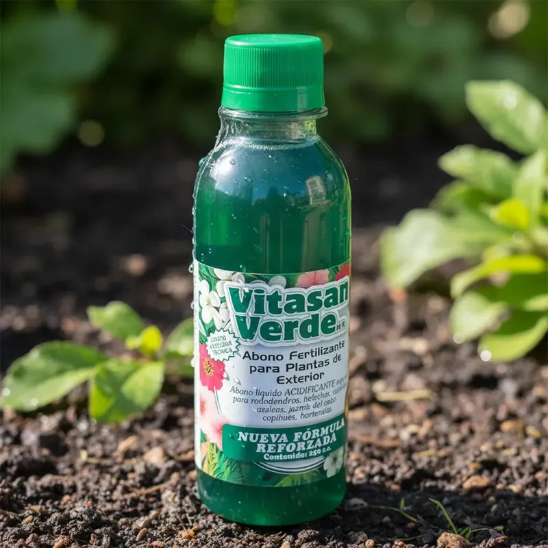 Fertilizante Vitasan Verde 250cc Acidificante