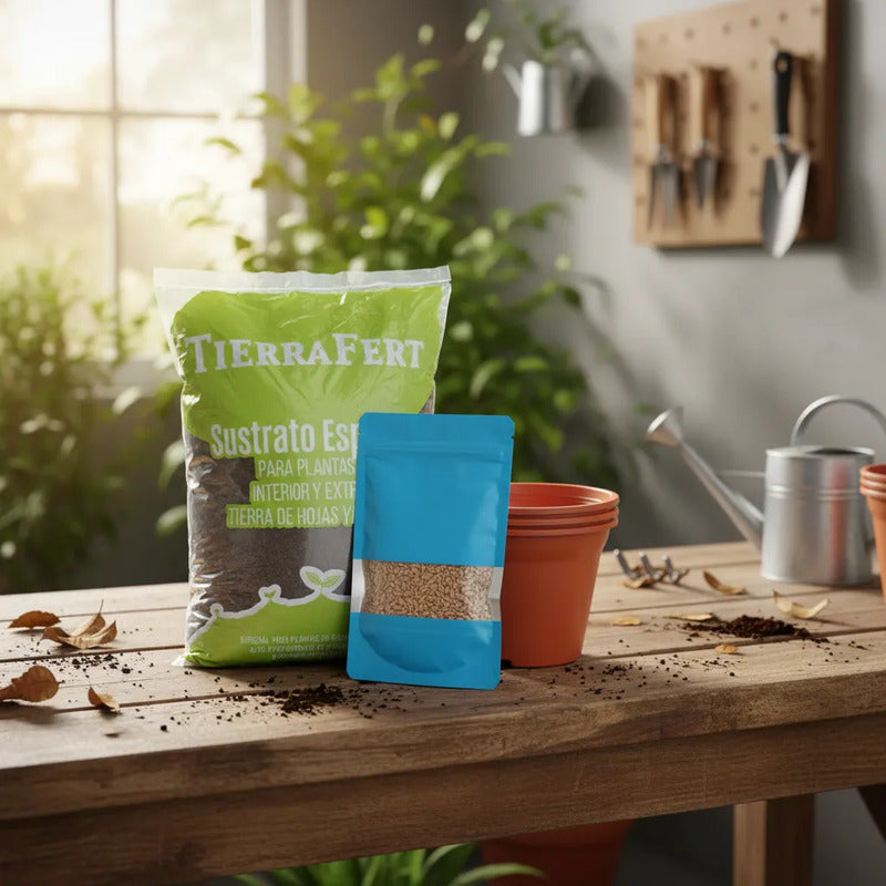 Kit Semillas Hierba Gatera/ Pasto Para Gatos