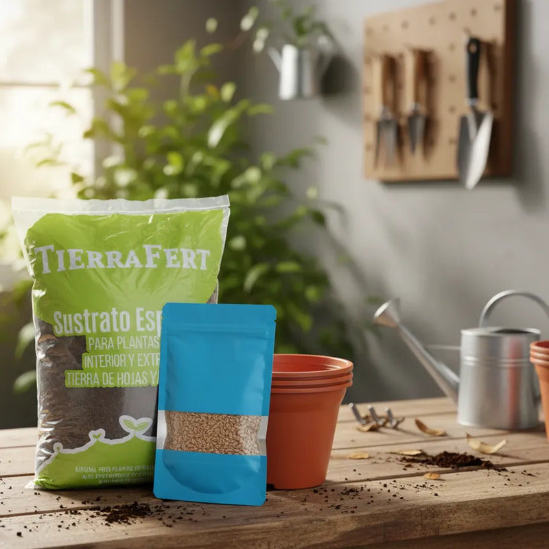 Kit Semillas Pasto de Trigo para Gatos
