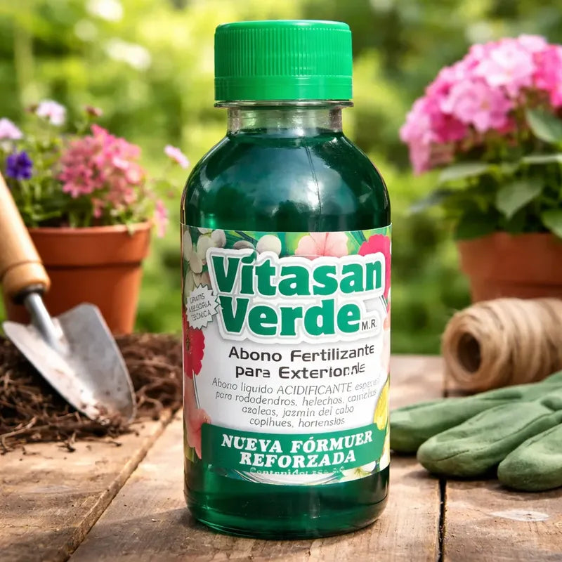 Fertilizante Vitasan Verde 250cc Acidificante
