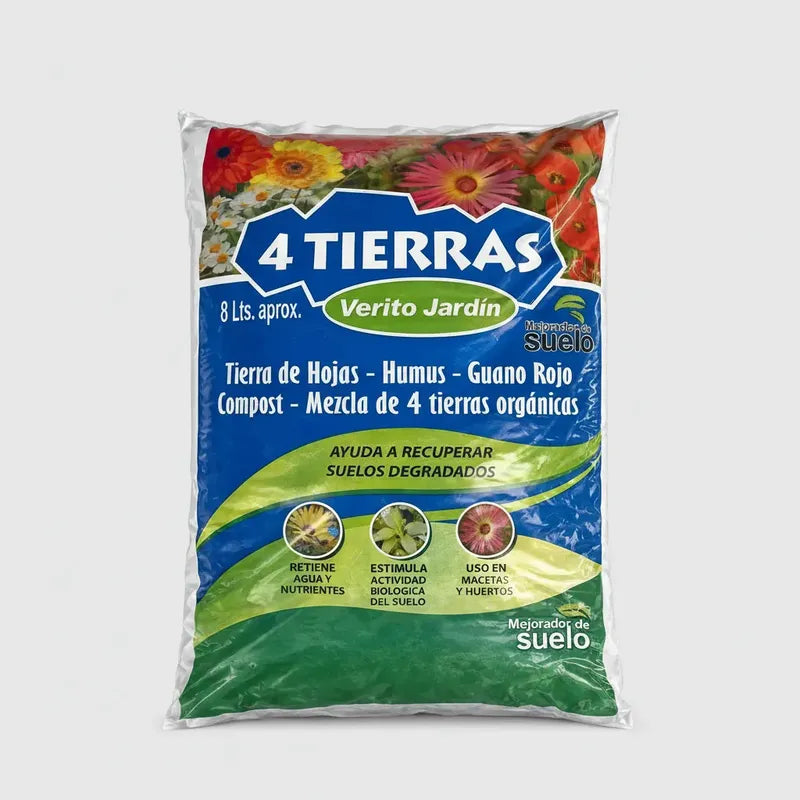 Sustrato Organico Premium Verito Jardin 8lts