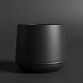 Maceta Decorativa 11 Cm Diámetro Negro Redondo Decorativo