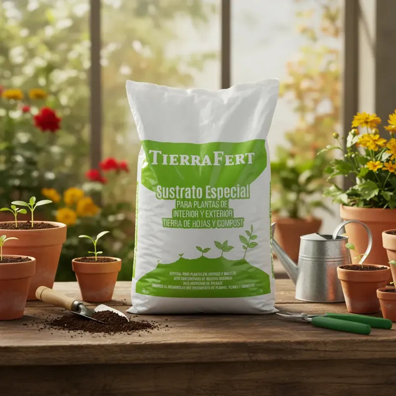 Saco Tierra Hoja Tierrafert Compost 20 Litros