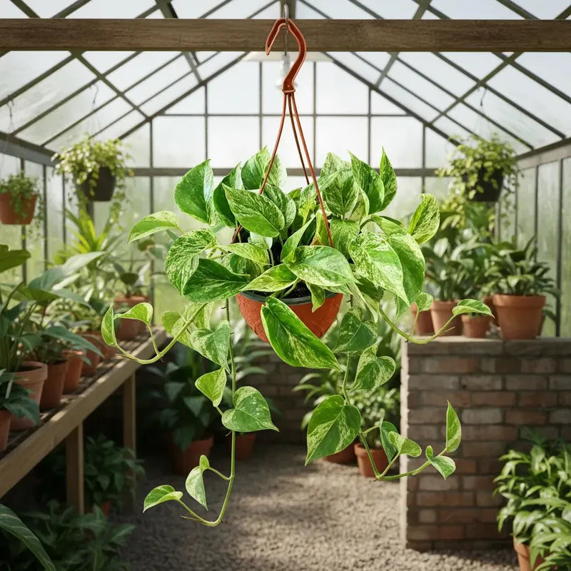 Scindapsus Potus Marble Queen Planta Colgante