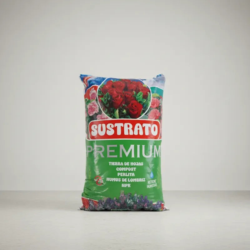 Sustrato Premium Plantas De Interior Y Exterior