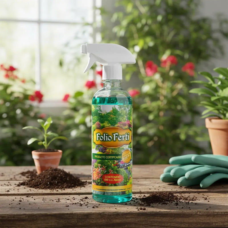 Fertilizante Foliar Plantas De Interior Y Exterior