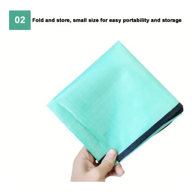 Alfombra Transplante Mat Para Plantas Multiuso Impermeable 50 CM Verde