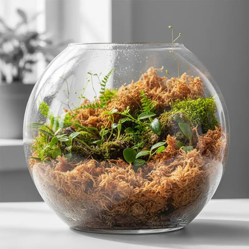 Musgo Sphagnum Certificado 3lts Orquídeas Tutores Kokedamas