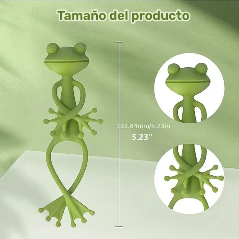 Soporte Para Plantas Forma De Rana 2 Unidades