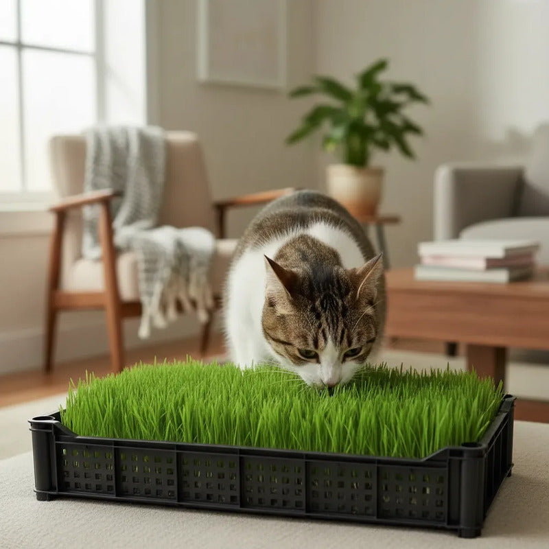 Pasto Para Gatos Hierba Gatera Grande