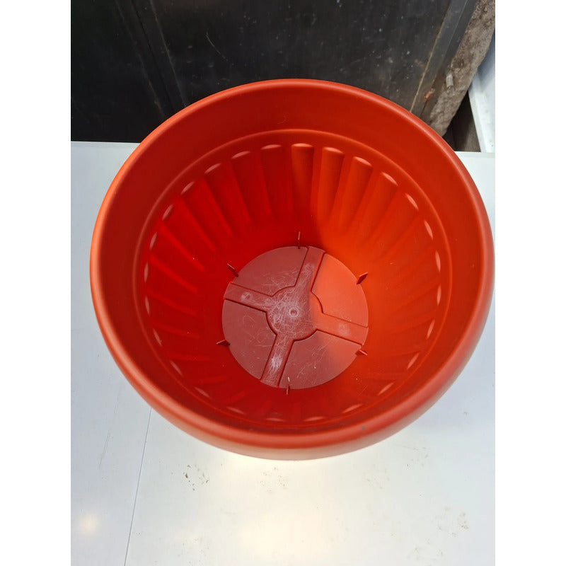 Macetero Plastico 23cm Terracota Im23