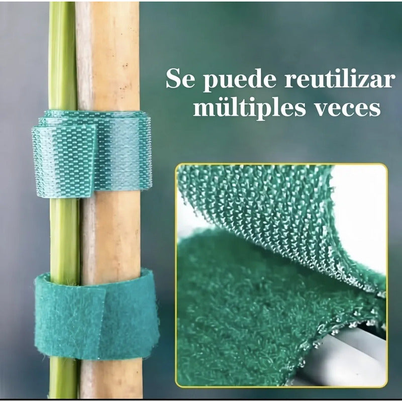 Artículo Para Jardín Velcro Para Plantas 2 U