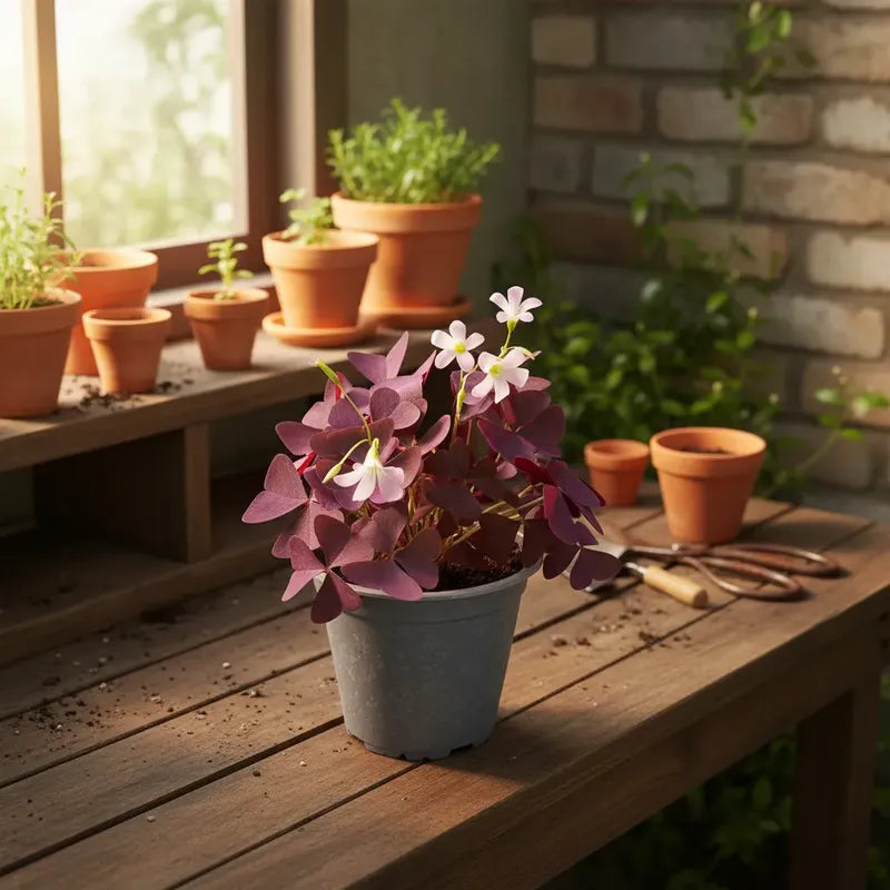 Oxalis Triangularis Trébol Morado