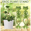 Soporte Para Plantas Forma De Rana 2 Unidades