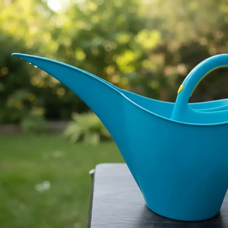 Regadera Plastico Para Plantas 2 Litros Celeste