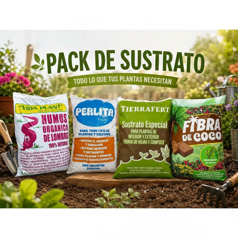 Pack Sustrato Especial 10 Litros