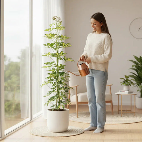 Cheflera Variegada 100 cm | Planta de Interior