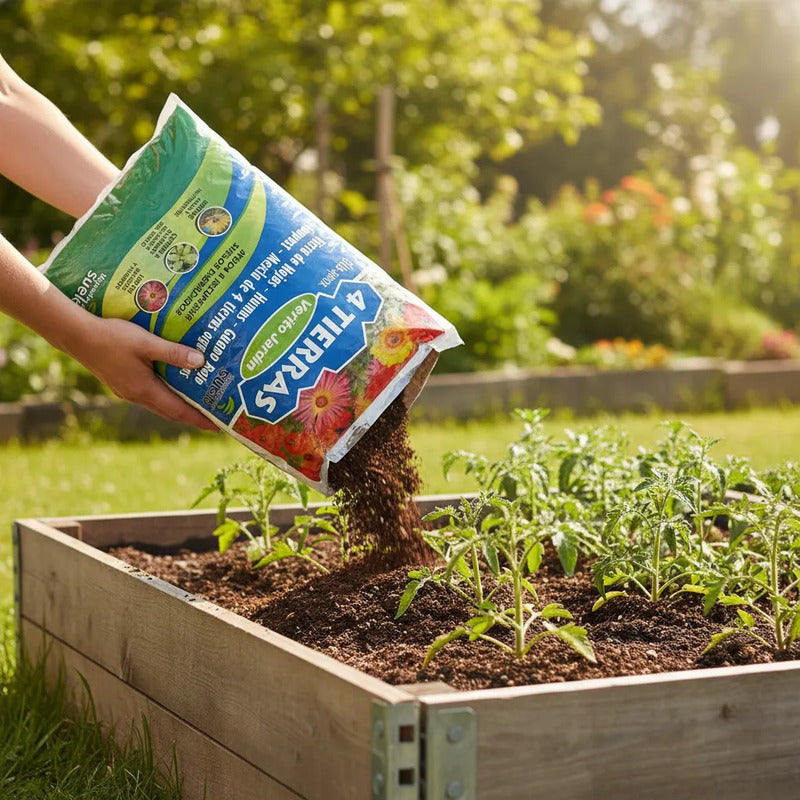 Sustrato Organico Premium Verito Jardin 8lts