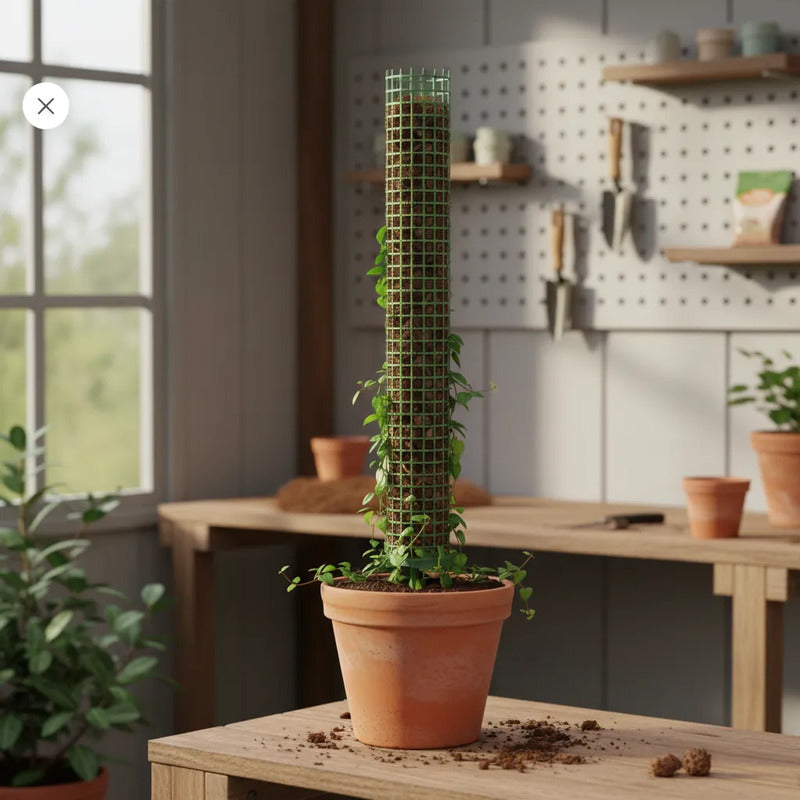 Tutor Ecologico Coco Chips Para Plantas Trepadoras 100cm