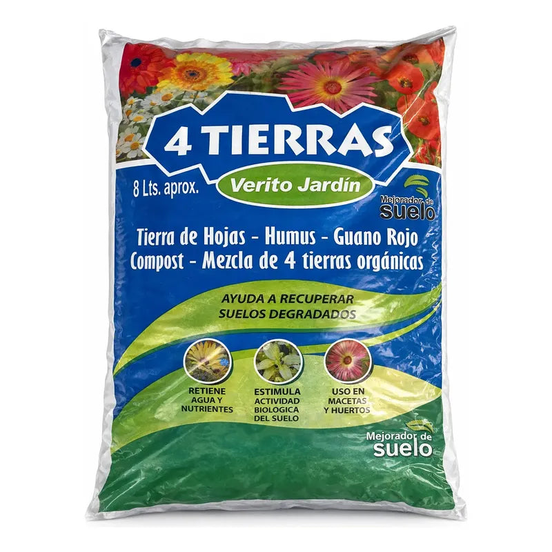 Sustrato Organico Premium Verito Jardin 8lts