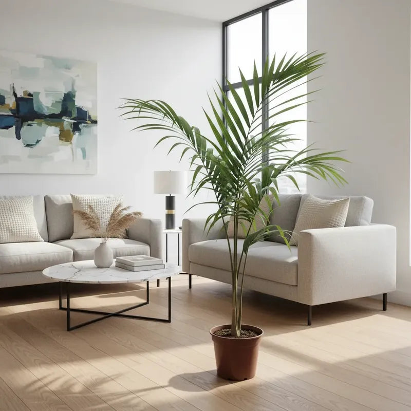 Kentia Palmera Interior Decorativa 120cm