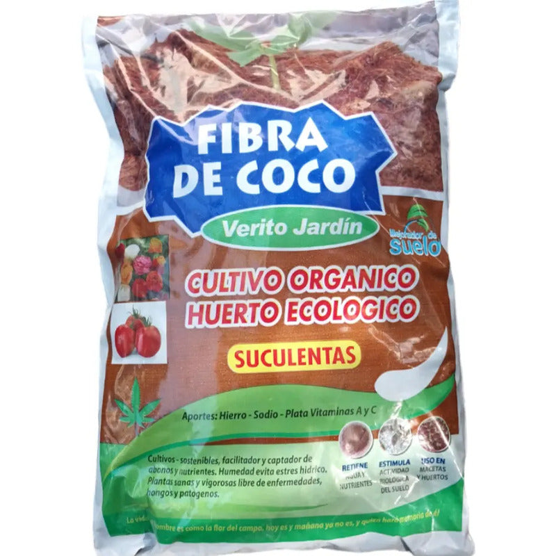 Pack Fibra De Coco Humus De Lombriz Y Perlita Sustrato
