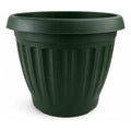 Macetero Plástico  Terracota 50cm Diámetro Verde Oscuro Verd