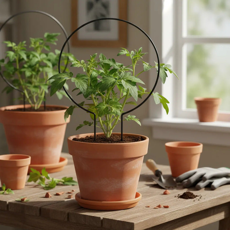 Soporte Para Plantas Forma Circular