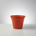 Pack 5 Unidades Macetero Plastico 14cm Diámetro Terracota M14