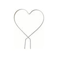 Soporte Para Plantas Forma De Corazón 1 Unidad - Gris - Corazón